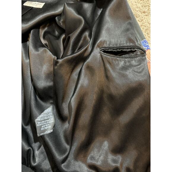 Saint Laurent, SS16 Souvenir Jacket, Snake & Chrysanthemum - Hedi Slimane EUC - Picture 15 of 16